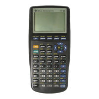 Texas Instruments TI-83 Manual