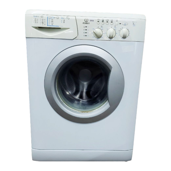 Indesit WIXXL 106 Manual De Instrucciones