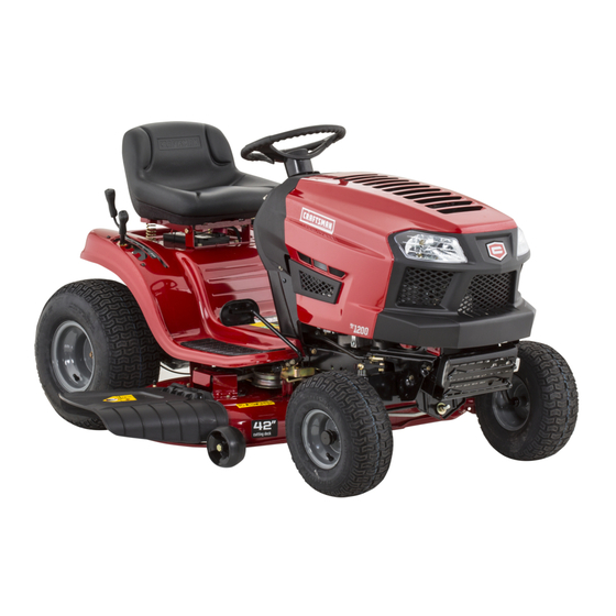 Craftsman 247.203721 Manual Del Operador
