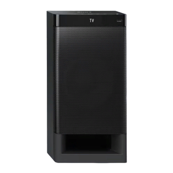 Sony HT-RT3 Manual De Instrucciones