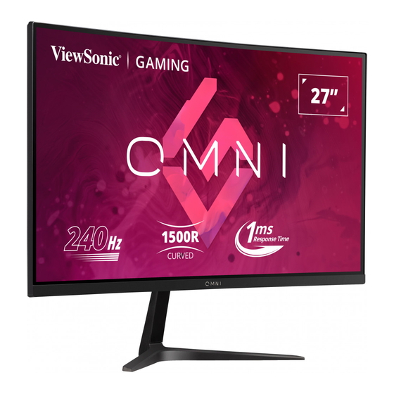 ViewSonic VX2719-PC-mhd Guia Del Usuario