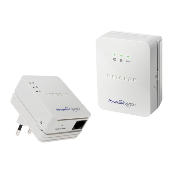 NETGEAR Powerline 500 Guia De Instalacion