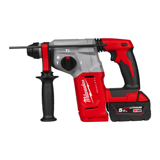 Milwaukee M18 BLHX-0X Manuales