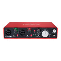 Focusrite Scarlett 2i4 MOSC0014 Guia Del Usuario