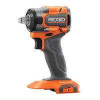 RIDGID R872081 Manual Del Operador