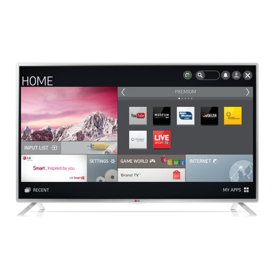 LG 50LB5800 Manual Del Usuario