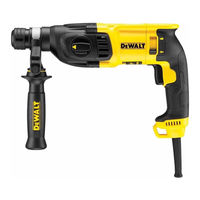 DeWalt D25260 Manual De Instrucciones