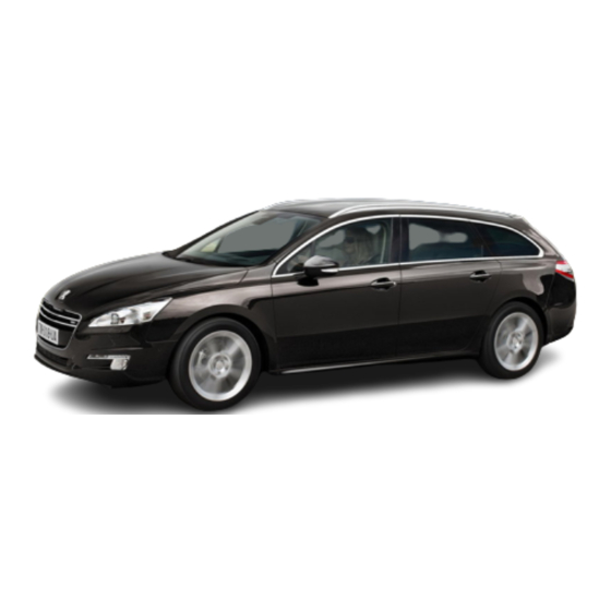 PEUGEOT 508 2010 Manuales