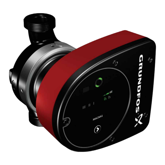 Grundfos MAGNA1 Instrucciones De Seguridad E Información Importante