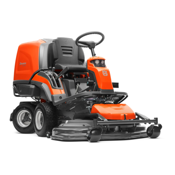 Husqvarna RC 318T Manual Del Usuario
