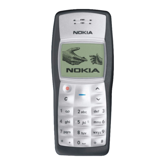 Nokia 1100 Manual Del Usuario