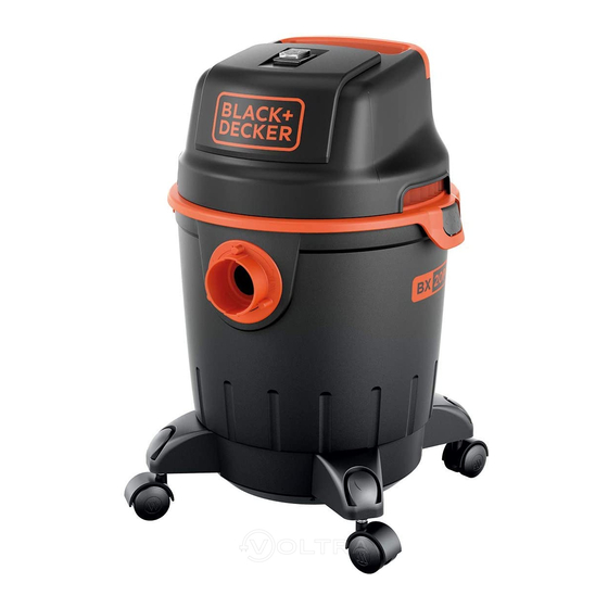 Black+Decker BXVC15PE Manual De Instrucciones