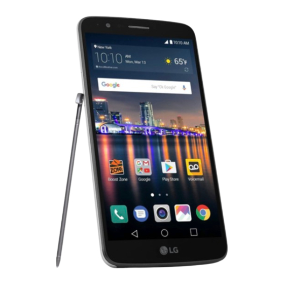 LG Stylo 3 Guia Del Usuario