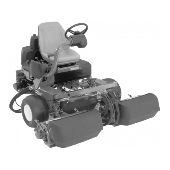 Toro GREENSMASTER 3200 Manual Del Operador