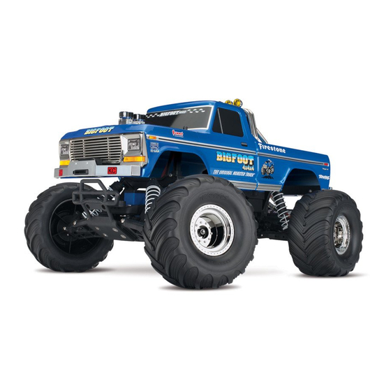 Traxxas Bigfoot 36034-1 Manuales