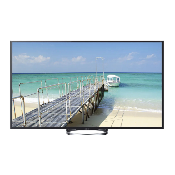 Sony BRAVIA XBR-55X850A Manual Del Usuario
