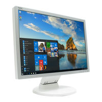 NEC MultiSync E221W Manual Del Usuario