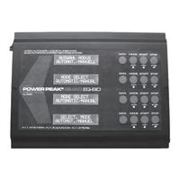 ROBBE Power Peak QUAD EQ-BID Manual Del Usaurio