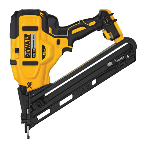 DeWalt XR li-ion DCN650 Manuales