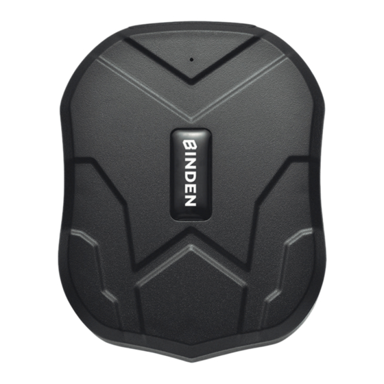 BINDEN TK905 Guia Del Usuario