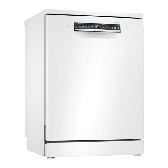 Bosch SMS4HTW33E Manual De Usuario