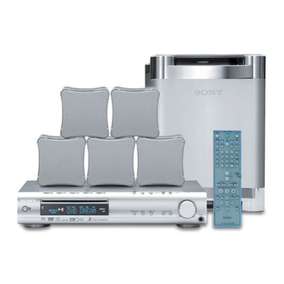 Sony DAV-C770 Manual De Instrucciones