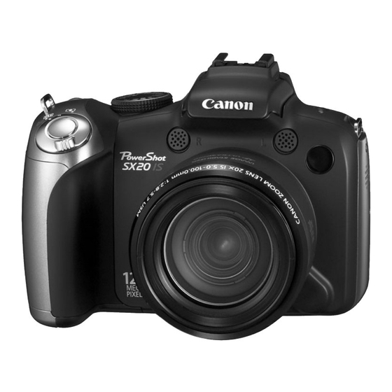 Canon PowerShot SX20 IS Guia Del Usuario