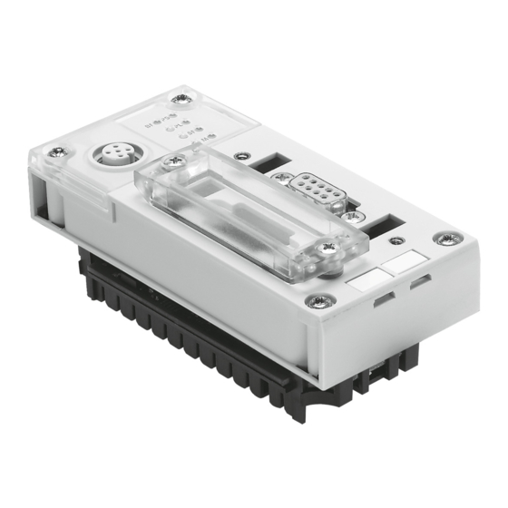 Festo CPX−FB13 Manual Del Usario