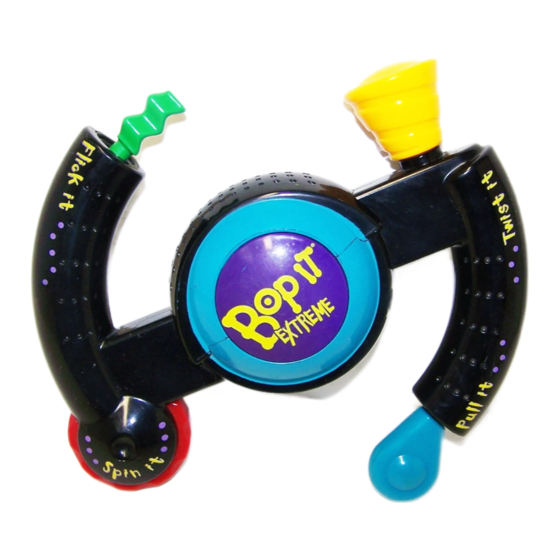 Hasbro BOP IT EXTREME Manuales