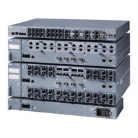 Siemens SIMATIC NET SCALANCE XR-500 Instrucciones De Servicio