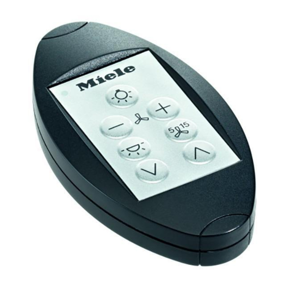 Miele DARC 6 Instrucciones De Manejo
