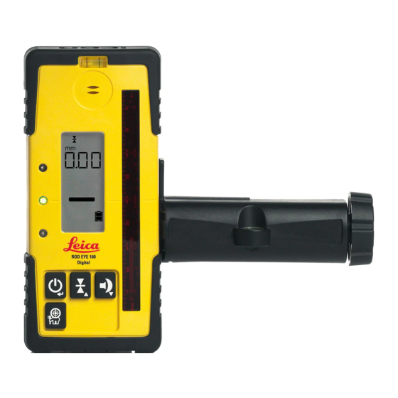 Leica Rod Eye 160 Manual De Empleo