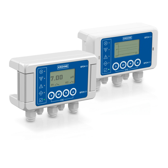 KROHNE SMARTMAC 400 Hoja De Datos Técnica