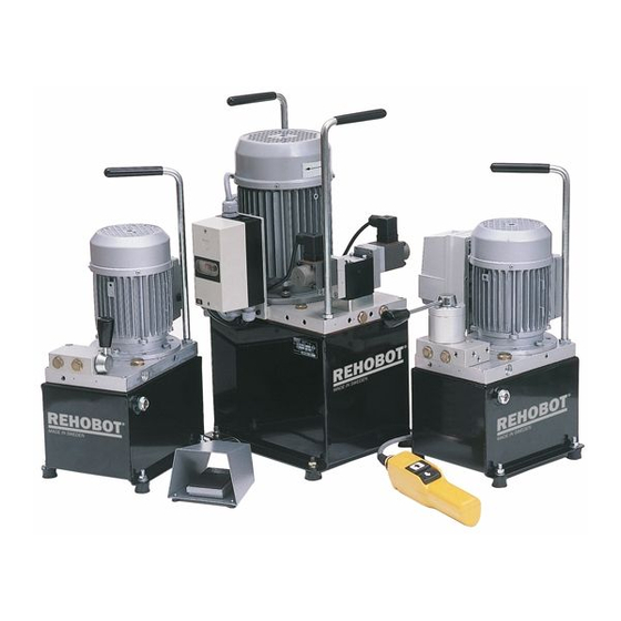 REHOBOT PME70 Serie Manuales