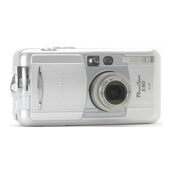 Canon PowerShot S50 Guía De Usuario