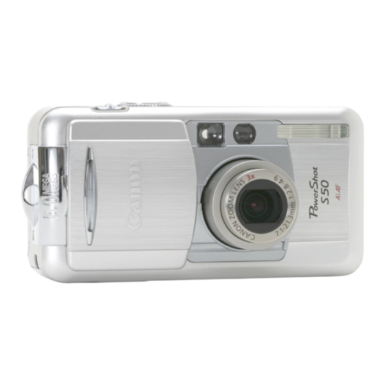 Canon PowerShot S50 Guia Del Usuario