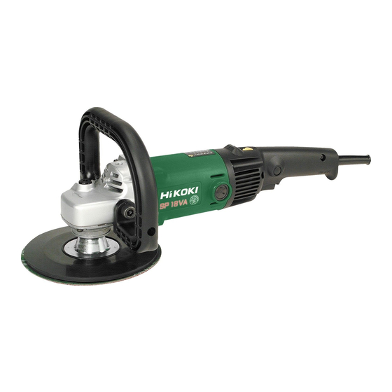 HIKOKI SP 18VA Instrucciones De Manejo