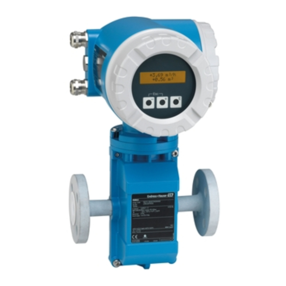 Endress+Hauser Proline promag 50 Descripción De Las Funciones Del Instrumento