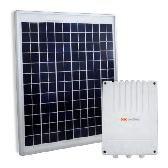 SCS Sentinel SolarGate 20W Instrucciones De Uso