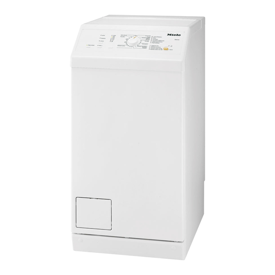Miele WW 610 Instrucciones De Manejo