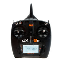 Spektrum DX 6e Manual De Instrucciones