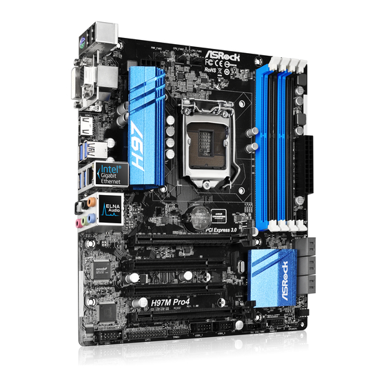 ASROCK H97M Pro4 Manual De Instrucciones