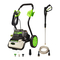 Lavadoras a Presión GreenWorks GPW 2000-1 Guia De Inicio Rapido