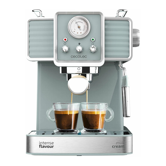 cecotec Cumbia Power Espresso 20 Tradizionale Manuales