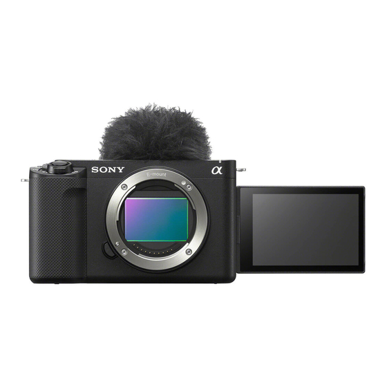 Sony ZV-E1 Guia De Ayuda