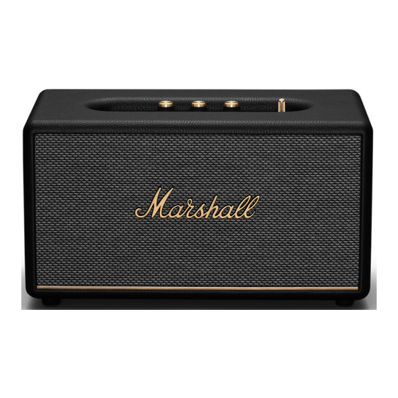 Marshall STANMORE III Manuales