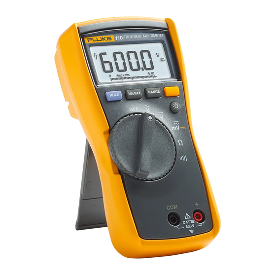 Fluke 110 Manual De Uso