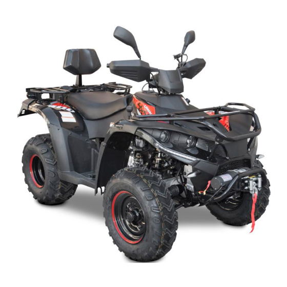 Linhai ATV300-D T3b Manual Del Propietário