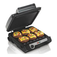 Hamilton Beach MultiGrill 25600 Manual Del Usuario