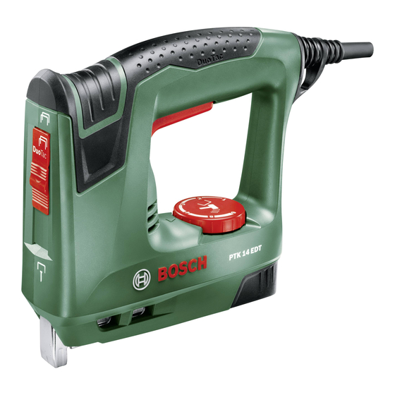 Bosch PTK 14 EDT Manual Original